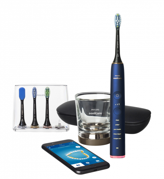 Philips Sonicare DiamondClean SMART Lunar Blue HX9954/57, szónikus fogkefe