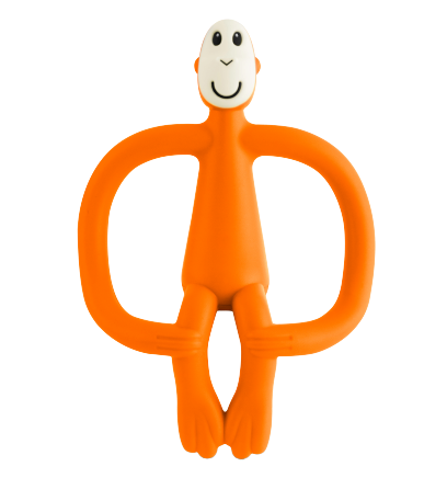Matchstick Monkey fogzást segítő rágóka, narancssárga