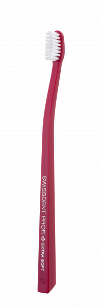 SWISSDENT GENTLE fogkefe X-soft, bordó