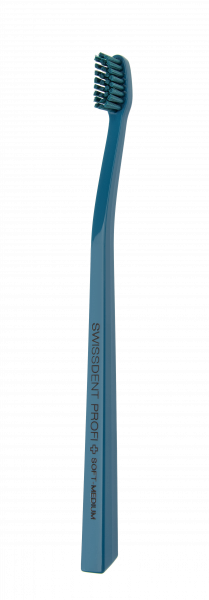SWISSDENT COLOURS fogkefe Soft-Medium, kerozin kék
