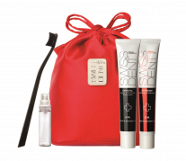 SWISSDENT ajándékcsomag elegáns, piros, szatén ajándéktáskában
