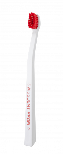 SWISSDENT PROFI demonstációs fogkefe (fehér-piros), 36 cm