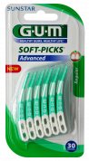 GUM Soft-Picks Advanced fogköztisztító, fogpiszkáló, REGULAR (közepes méretűl)