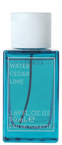 KORRES eau de toilette vízzel, cédrussal és citrommal, férfiaknak 50 ml