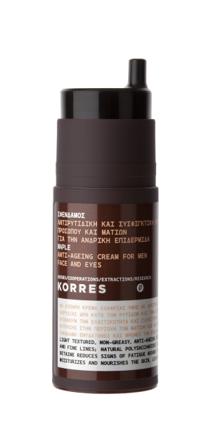 KORRES For Men Férfi arcbőrkrém öregedés ellen, juharral, 50 ml