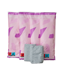 Frida Mom szülés utáni hűsítő, nedvszívó betét, 4db + szülés utáni eldobható bugyi, 2db