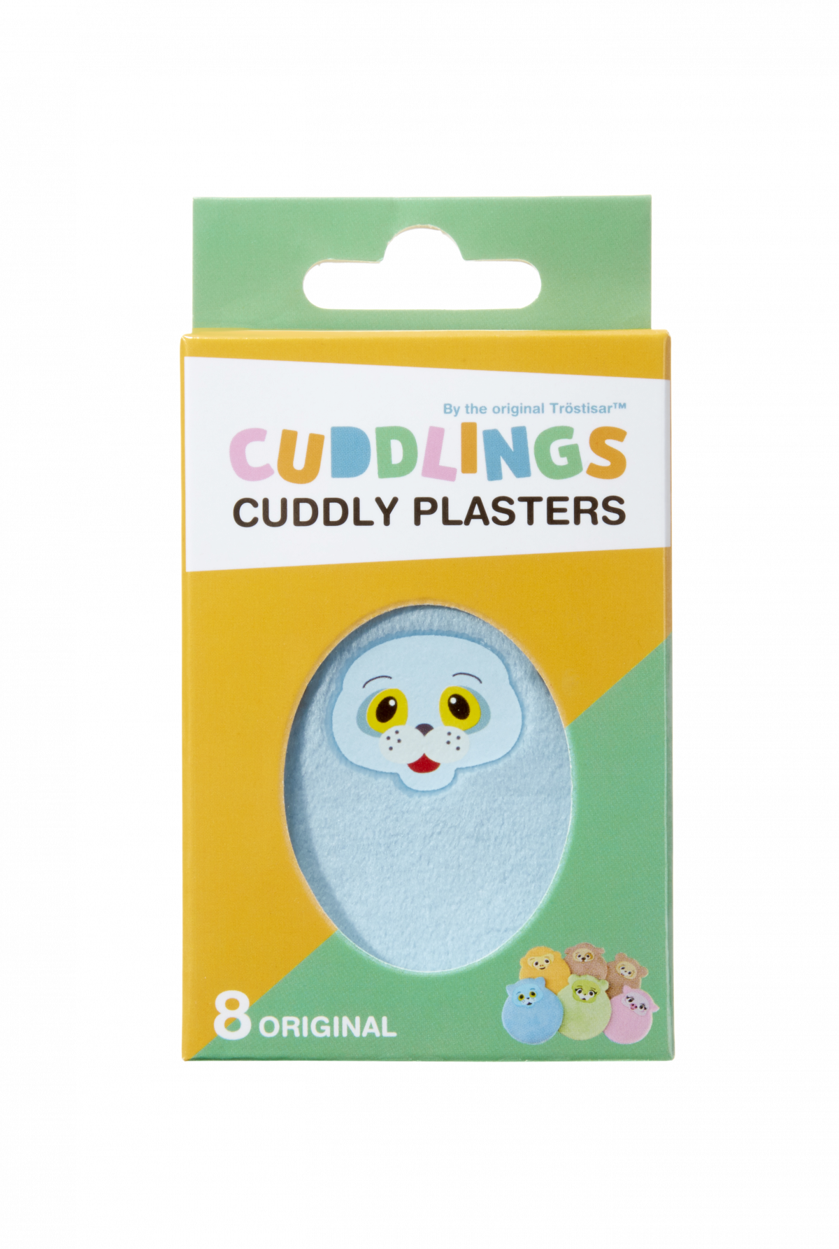Cuddlings Original plüss bevonatú tapasz - 8 db