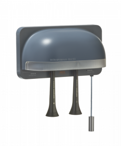 Oclean X Pro fertőtlenítő, szürke