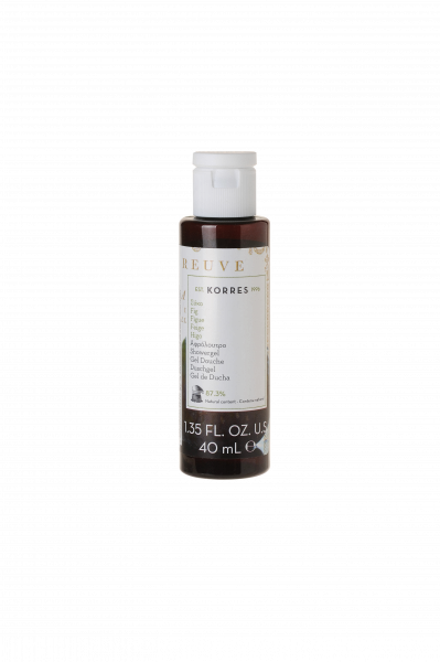 KORRES Little Showergel Fig - tusfürdő fügéve (utazó kiszerelés), 40 ml