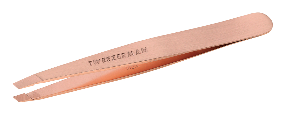 Tweezerman SLANT csipesz - rose-gold