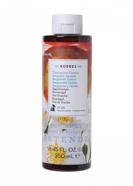 KORRES tusfürdő bergamot körtével és jázminnal, 250 ml