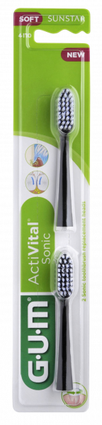 GUM ActiVital Sonic fogkeféhez való pótfejek