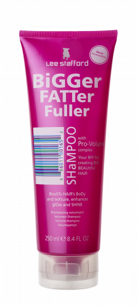 Lee Stafford Bigger Fatter Fuller, hajdúsító sampon, 250 ml