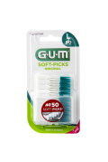 GUM Soft-Picks fogköztisztító kefe fluoriddal - nagy méret, 50 db