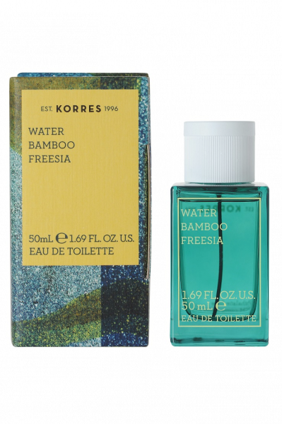 KORRES EDT nőknek VÍZ / BAMBUSZ / FRÉZIA, 50 ml