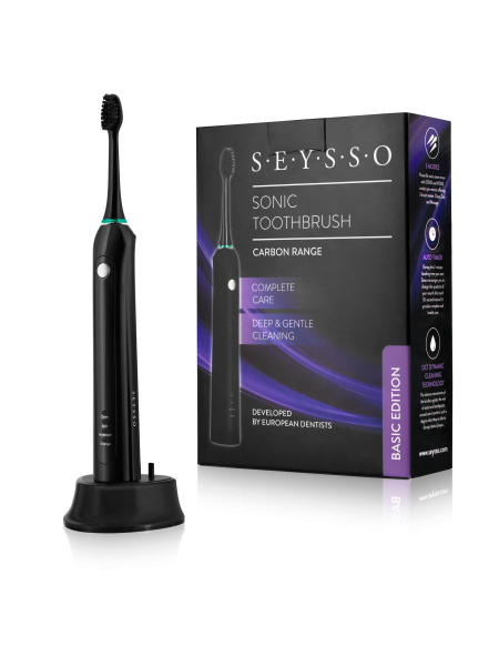 Seysso Carbon Basic Black szónikus fogkefe