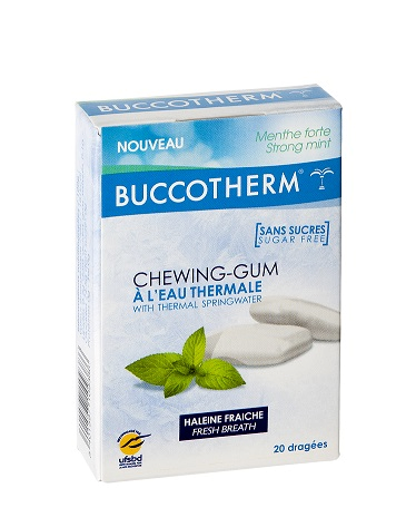 Buccotherm rágógumi xilittel, 20 pcs