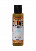 KORRES Shampoo Olive Nourishing – tápláló olívaolajos sampon száraz és károsodott hajra, 40 ml