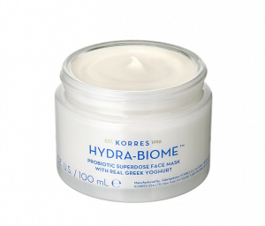 KORRES GREEK YOGHURT HYDRA-BIOME - koncentrált probiotikus arcmaszk, görög joghurttal 100 ml