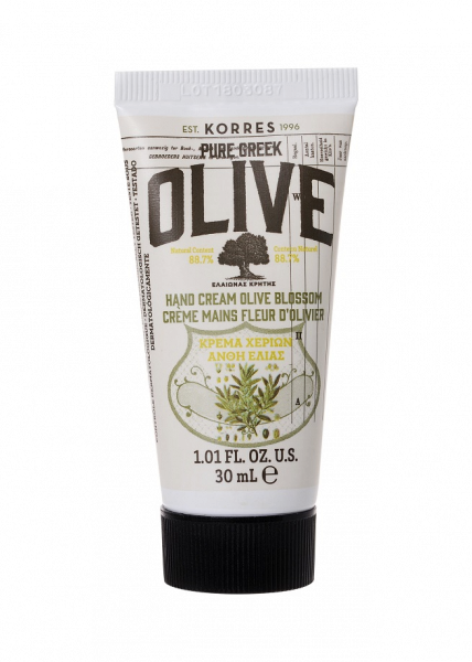 KORRES Pure Greek Olive olívavirág illatú kézkrém, 30 ml