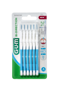 GUM BI-DIRECTION fogközi kefe, 0,9 mm-es