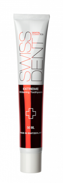 SWISSDENT EXTREME intenzív fehérítő fogkrém, 50 ml