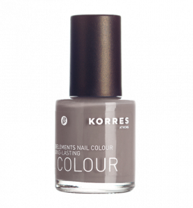 KORRES Nail Colour  LIGHT GREY 94 - gondoskodó körömlakk színárnyalat 94, 10 ml