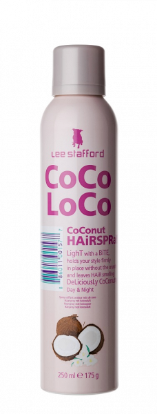 Lee Stafford CoCo LoCo Hairspray hajlakk, 250 ml