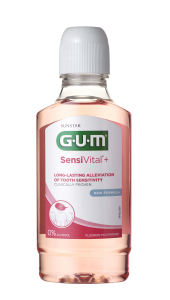 GUM SensiVital+ szájvíz érzékeny fogakra CPC 0,07 %, 300 ml