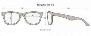Babiators The Surfer polarizált napszemüvegek, 6+