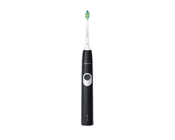 Philips Sonicare ProtectiveClean 4300 HX6800/28, szónikus fogkefe, fekete