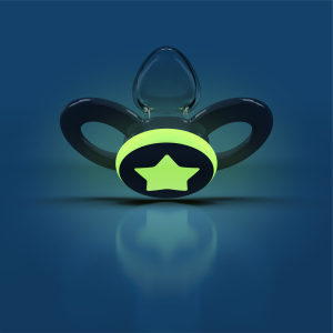 Dentistar fogszabályozó cumik 6-14 hónapos korig, kék