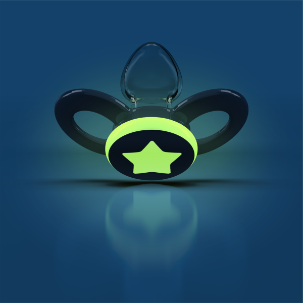 Dentistar fogszabályozó cumik 6-14 hónapos korig, kék