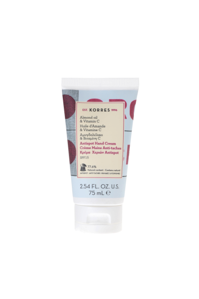KORRES Hand Cream Antispot kézkrém pigment foltok ellen, 75 ml