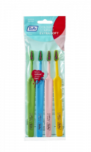 TePe Colour Compact x-soft, fogkefe szett 3 + 1 ingyen
