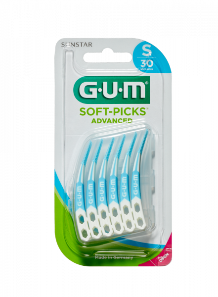 GUM Soft-Picks Advanced fogköztisztító, fogpiszkáló, SMALL (kis méretű)