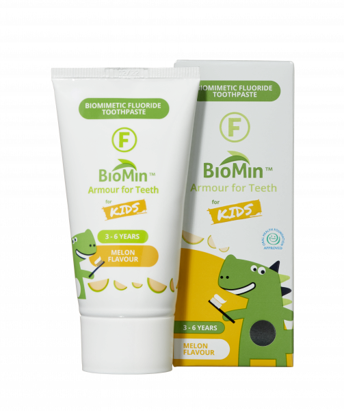 BioMin F for Kids, dinnyés gyerekfogkrém, 37,5 ml
