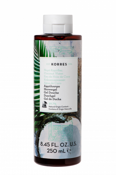 KORRES kókuszos tusfürdő, 250 ml