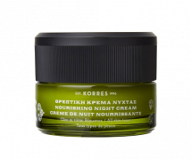 KORRES Olive Moisturising Night Cream – hidratáló éjszakai krém, olívával 40 ml