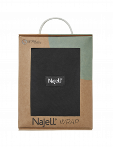 Najell Wrap, fekete, M/L