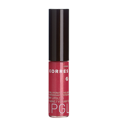 KORRES Lip Gloss Cherry cseresznyés ajakfény, 45 CORAL, 6 ml