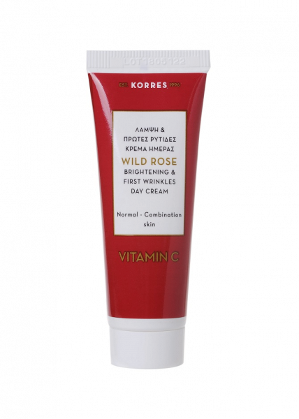 KORRES Wild Rose vadrózsás nappali arckrém normál/vegyes bőrtípusra, 16 ml