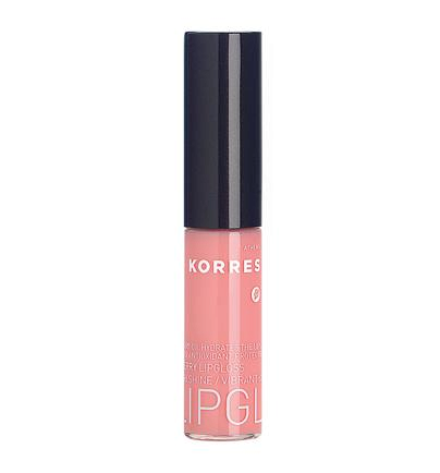 KORRES Lip Gloss Cherry cseresznyés ajakfény 11 LIGHT PINK, 6 ml