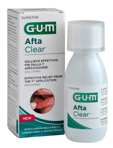 GUM AftaClear szájvíz, 120 ml