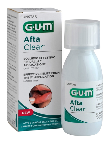 GUM AftaClear szájvíz, 120 ml
