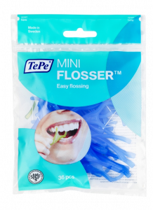 TePe Mini Flosser, keretes fogselyem, 36db