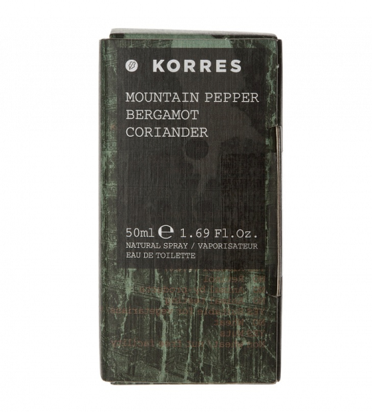 KORRES Fragrance For Men férfi illat MOUNTAIN PEPPER, 50 ml