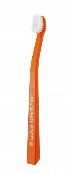 SWISSDENT PROFI demonstrációs fogkefe (narancs-fehér), 36 cm