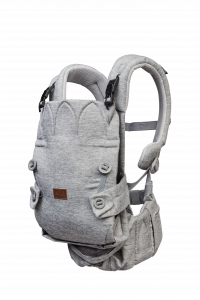 Najell Original Babahordozó babáknak és kisgyermekeknek, 0-36 hónapos korig, szürke
