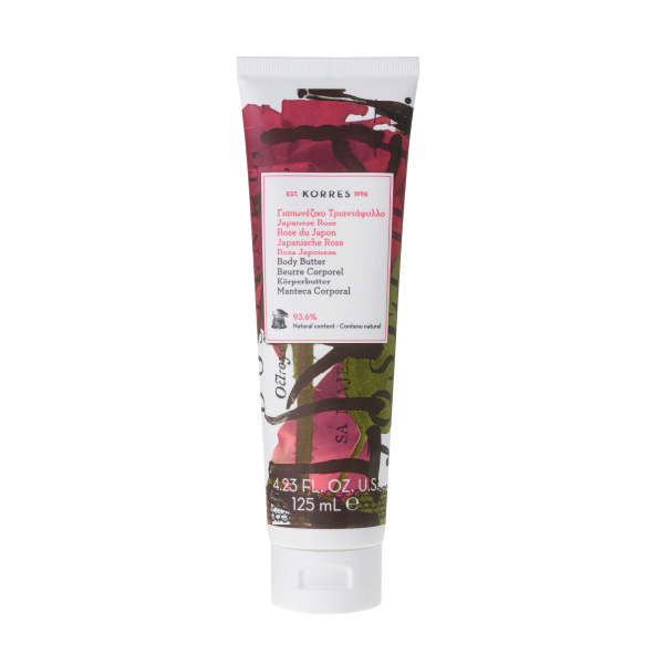 KORRES Body Butter - testvaj japán rózsával, 125 ml